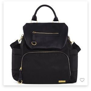 Skip hop Chelsea diaper bag backpack black